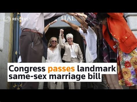 Congress Passes Landmark Same Sex Marriage Bill YouTube