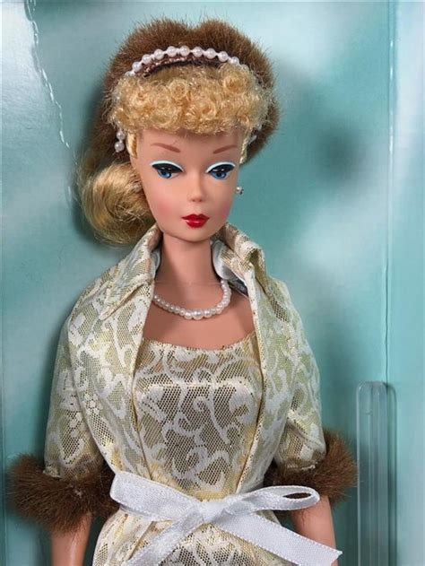 Lot 5 Nrfb Gold Label Barbie Collector Reproductions Evening