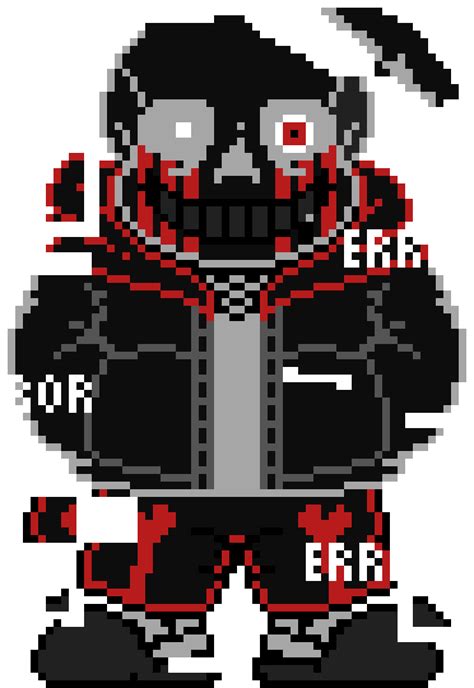 Pixilart Error Horror Sans By D3RK