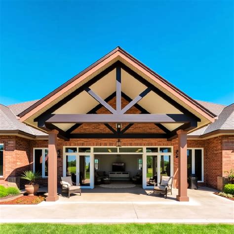25 Gable Patio Roof Design Ideas For All Seasons
