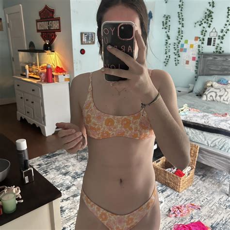 Triangl Bikini Worn Time Super Cute Size S In Depop