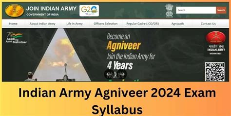 Indian Army Agniveer Syllabus 2024 Comprehensive Guide