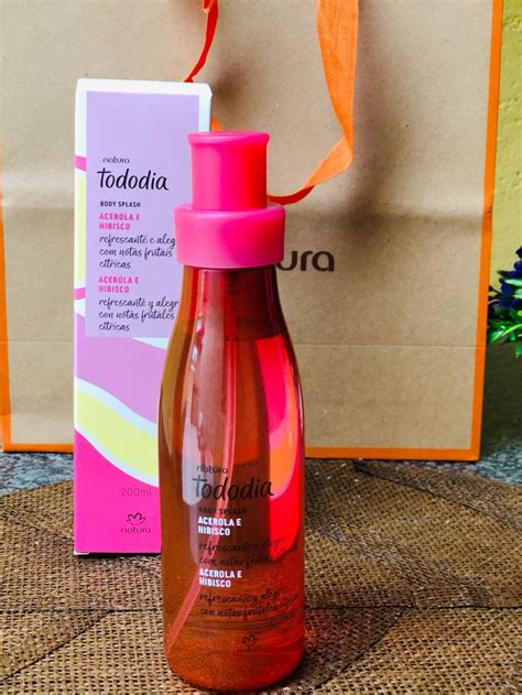 Body Splash Natura Mais Cheiroso - Body splash Natura tododia Acerola e hibisco | Ideias para orações ...