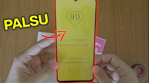 Tempered Glass 9D Original - YouTube