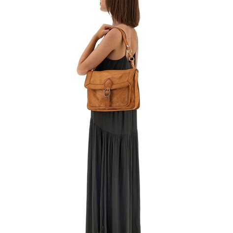 Crossbody Bag Ardesia Beige Campomaggi