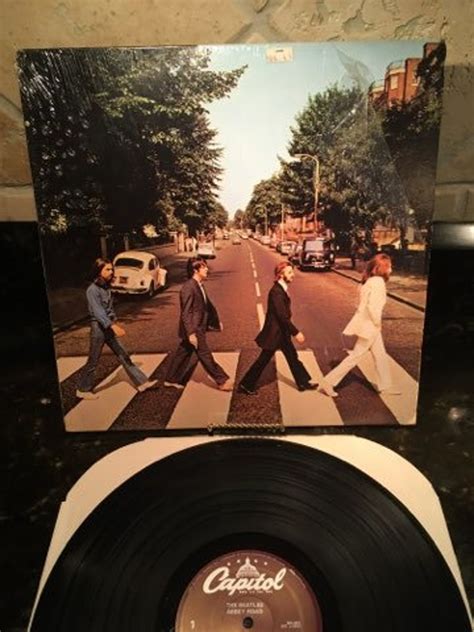 The Beatles Abbey Road Lp Vinyl Record Capitol Etsy