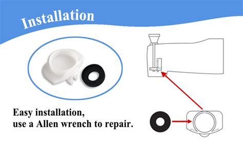 4pcs 101237 Oem For Moen Cup Seal And Diverter Gate For Plumbing Fixture Or Faucet 3800 Tub Spout