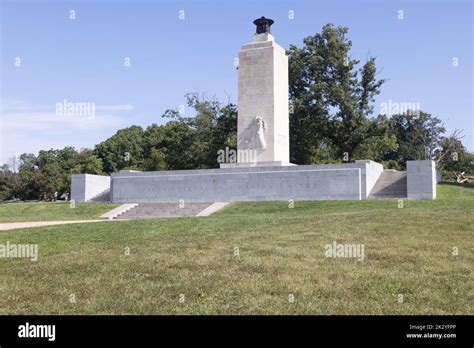 Eternal Light Peace Memorial Confederate Avenue Gettysburg Pa Stock