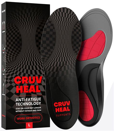 Snapklik.com : (New) Work Orthotic Insoles - Anti Fatigue Medium Arch