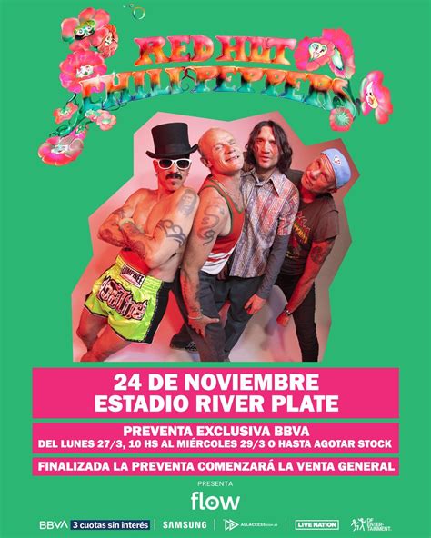 Red Hot Chili Peppers Vuelve A Argentina Buenos Aires Metal Shows