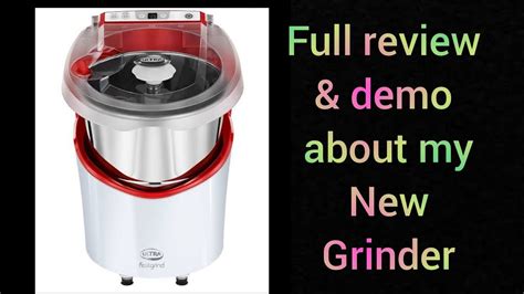 Elgi Ultra Fastgrind Wet Grinder Ultra Perfect Demo How To Use Wet