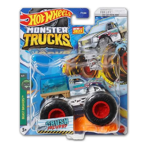 Carrinho Hot Wheels Monster Trucks Mattel Escala FYJ Shopee Brasil