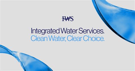 About Integrated Water Services Water And Wastewater Experts