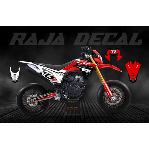 Jual Decal Sticker Crf L Full Body Stiker Dekal Crf Motif Simple