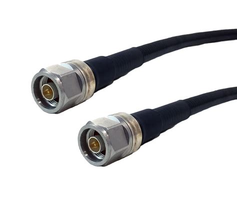 Fsj4 50b Type Super Flexible Coax Cable Jumper N Male To N Male 100ft Spf12nmnm100f Txm