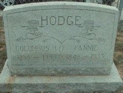 Margaret Frances Fannie Tucker Hodge M Morial Find A Grave