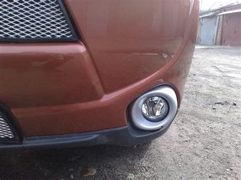 окантовка ПТФ — Mitsubishi Outlander (3G), 2 л, 2012 года | электроника ...