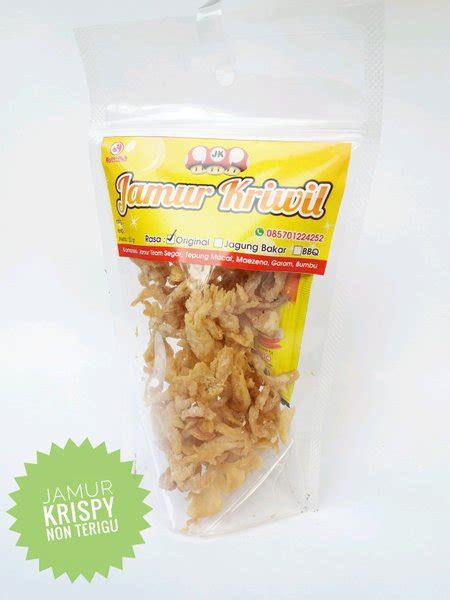 Jual Jamur Kriwil Jamur Krispy Jamur Krispi Jamur Tiram Jamur Kres