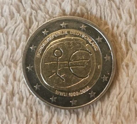 Euros Comm Morative Allemagne Union Conomique Mon Taire F Ebay