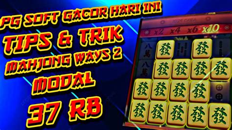 Pg Soft Gacor Hari Ini 🔥 Pola Mahjong Ways 2 Hari Ini Mahjong Ways Youtube