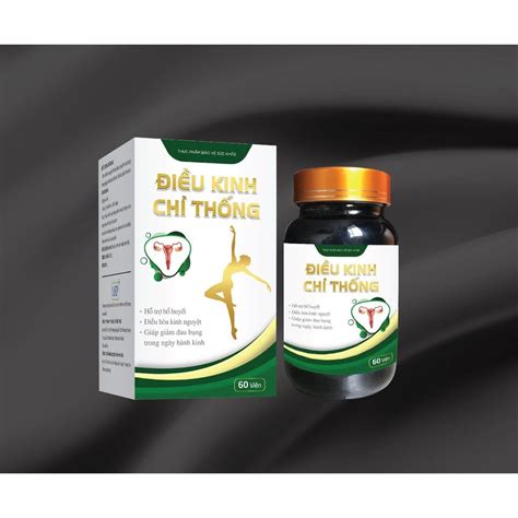 Giúp bổ huyết, điều kinh Điều Kinh Chỉ Thống hộp 1 lọ 30 viên nang