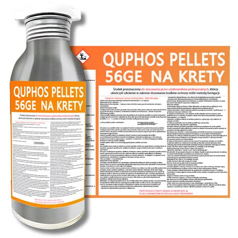 Trucizna Pastylki Quphos Pellets Ge Na Krety Kg Karczowniki