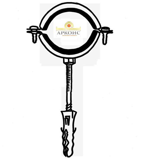 Хомут сантехнический для труб (КТР) 1" (25мм) - купить по лучшей цене в ...