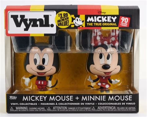 The True Original Vynl Mickey & Minnie Figurines by Funko Pop (2019) - ID: may24034 | Van Eaton ...