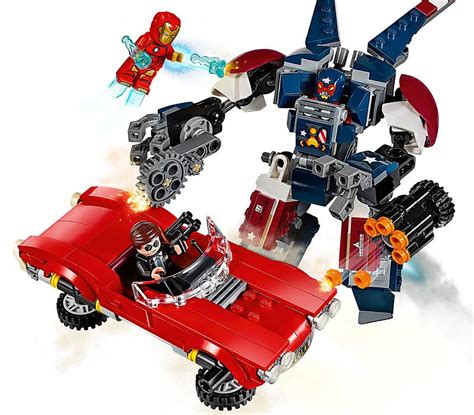 LEGO AVENGERS IRON MAN DETROIT STEEL STRIKES 76077 (MARVEL UNIVERSE ...