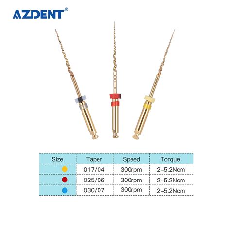 Niti Engine Use Root Canal Totary File 25mm Dental Endo Files