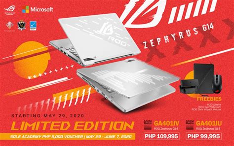 The Asus Rog Zephyrus G Arrives In The Philippines Gadgetmatch