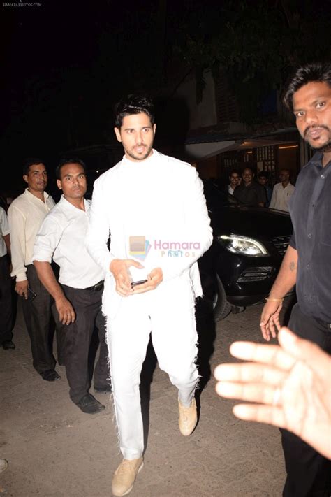 Sidharth Malhotra At Mukesh Chhabras Birthday Party On 26th May 2018