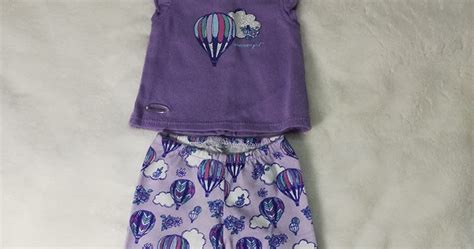 Lissie Lilly New Purple Hot Air Balloon Pajamas For Truly Me