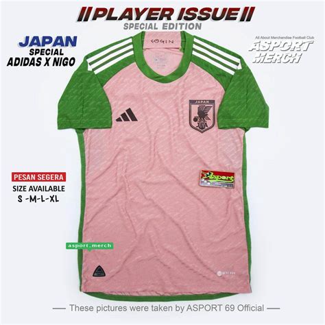 Jual JAPAN PINK SPECIAL EDITION PLAYER ISSUE JERSEY BOLA JEPANG SPECIAL