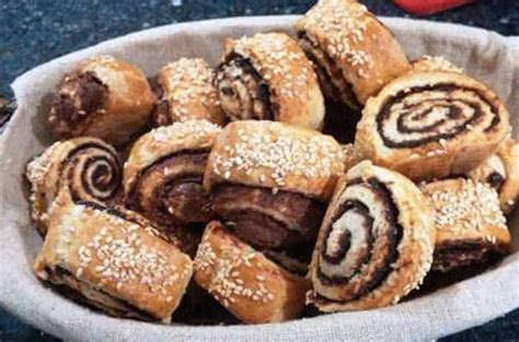 Печенье рулетики с ореховой начинкой – обалденно вкусное рулетное печенье