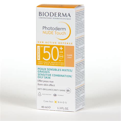 Bioderma Photoderm NUDE SPF 50 Color Claro 40 ml Farmacia Jiménez