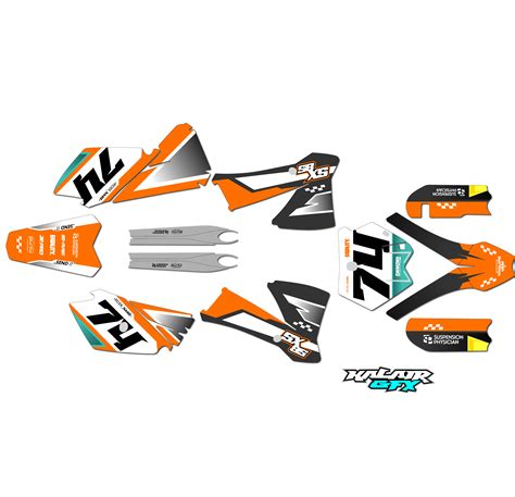 KTM 85SX 2003-2005 Graphics Kit | Prestige Series | Kalair GFX