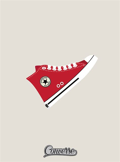 Retro Converse Posters On Pantone Canvas Gallery