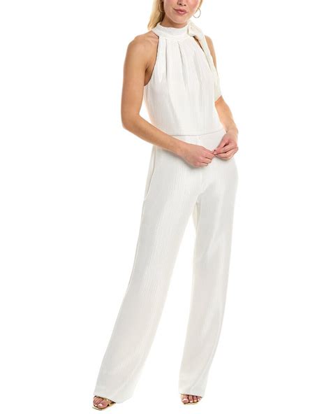 Popular Designer All White Black Halo Jumpsuits Editorialist