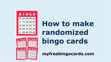 Zoom Bingo Card Generator Printable Cards