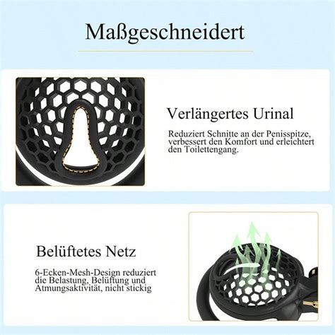 Peniskäfig Mini Keuschheitskäfig Herren extrem Flat Chastity Cage Male Sex Toyset Herren mit 4