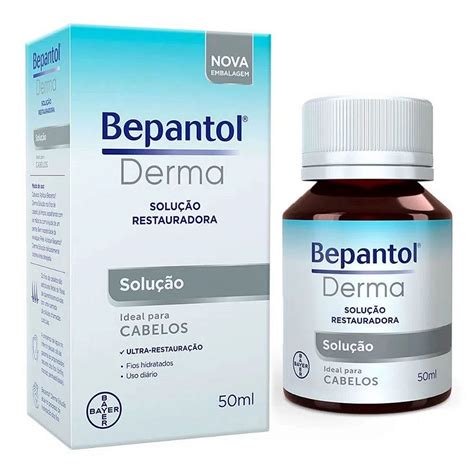 Bepantol Para Queratose Pilar - Bepantol Derma Solução Restauradora Capilar 50ml - Resilifarma - Saúde ...