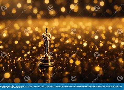 Gold Oscar, Illustration, Vector | CartoonDealer.com #192631985