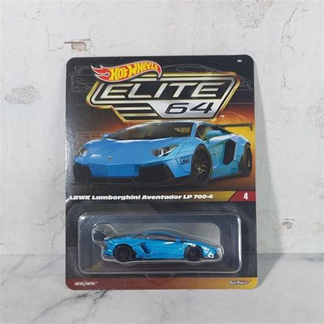 Hot Wheels Elite Lbwk Lamborghini Aventador Lp Shopee Singapore