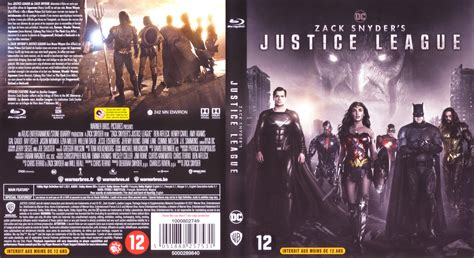Jaquette DVD de Zack Snyder's Justice League (BLU-RAY) - Cinéma Passion