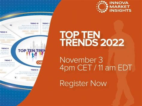 Webinar Innovas Top Ten Trends 2022