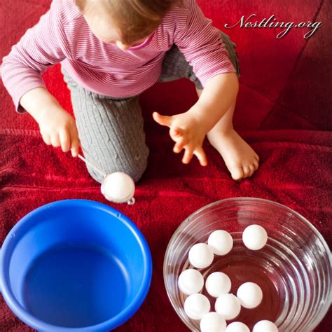 Spielideen Für Drinnen Wasser Nestling