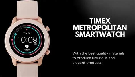 Elevating Your Style With The Timex Metropolitan R Amoled Smartwatch