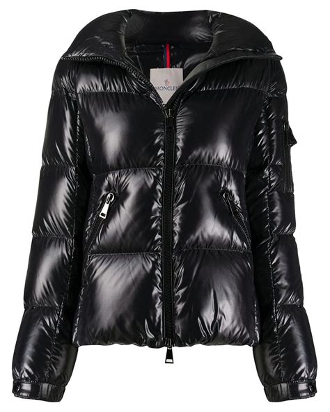 Moncler Zip Up Padded Jacket In Black Save 16 Lyst