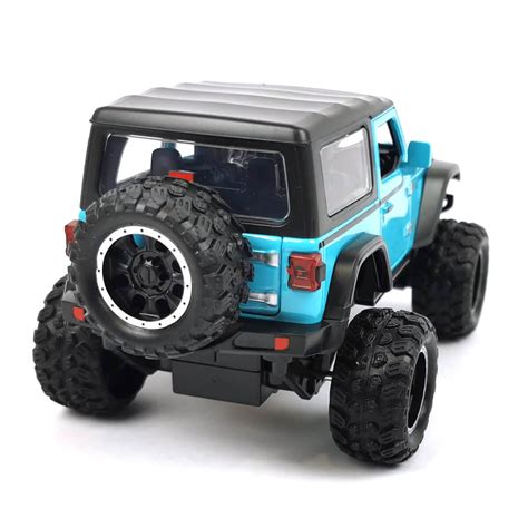 Детски джип JEEP, Метален, Отварящи се врати, Син, Без опаковка - eMAG.bg